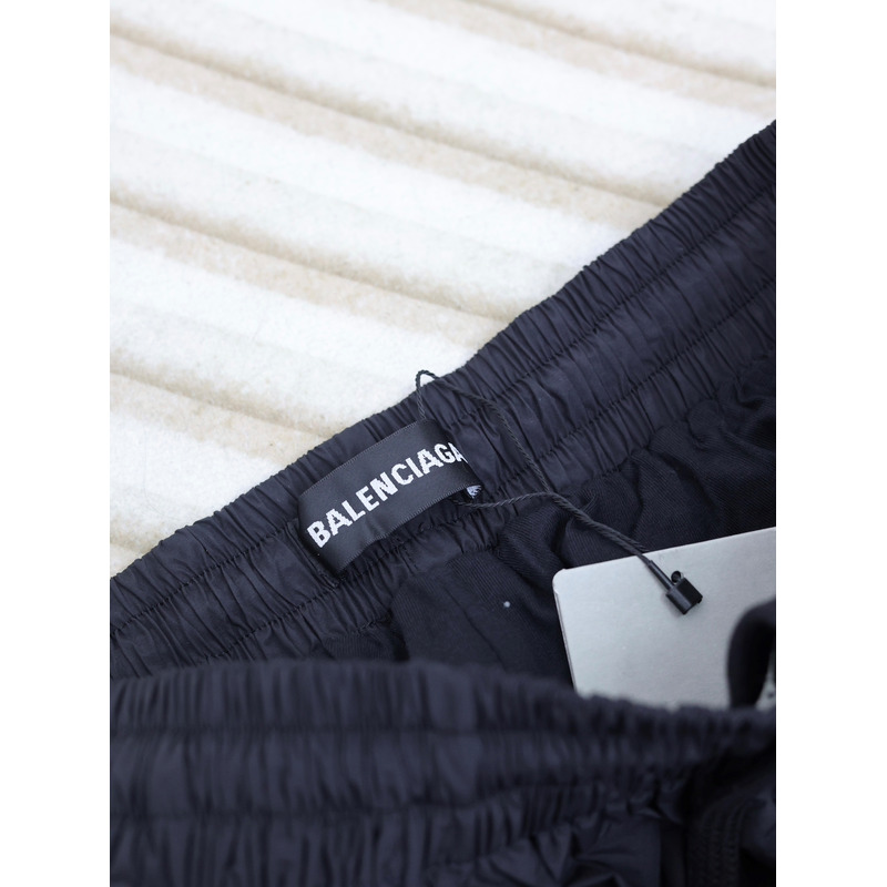 Ba*len*cia*ga soccer tracksuit pants in black