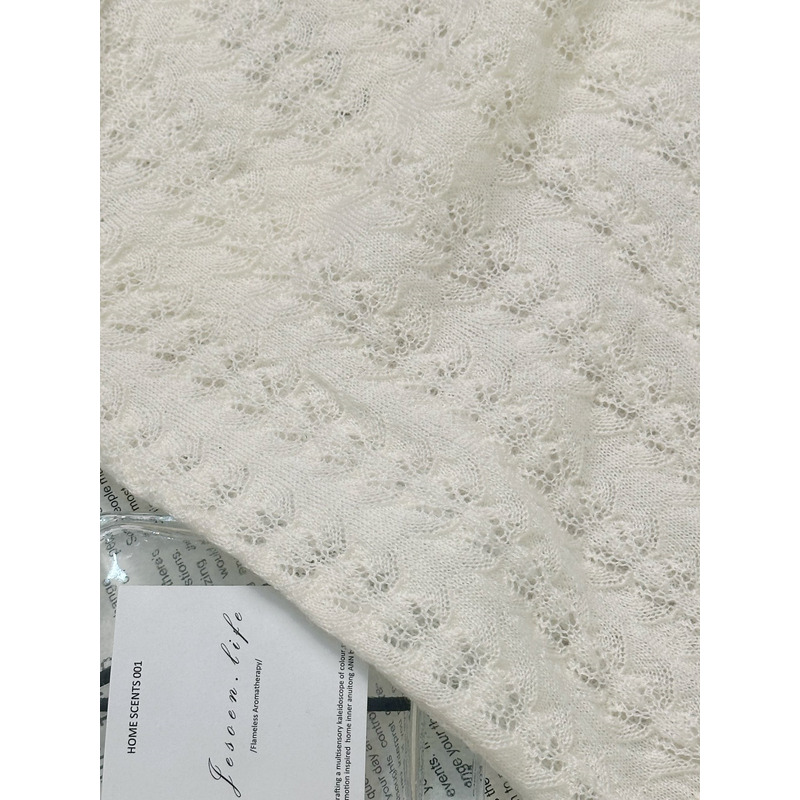 Ch*el knitted cardigan white