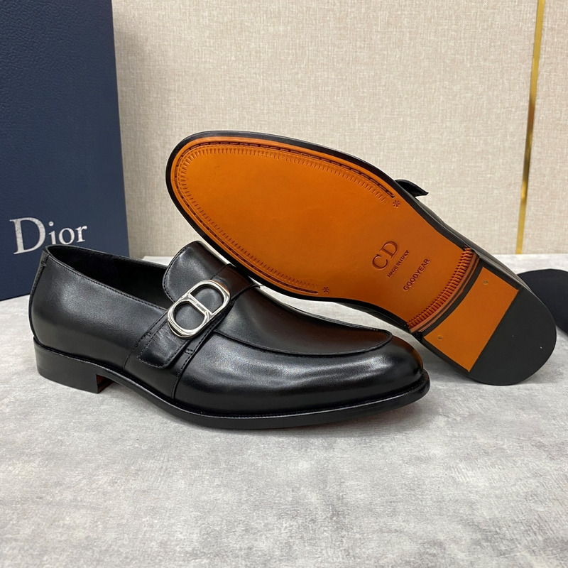 D*or granville loafer polished calfskin black