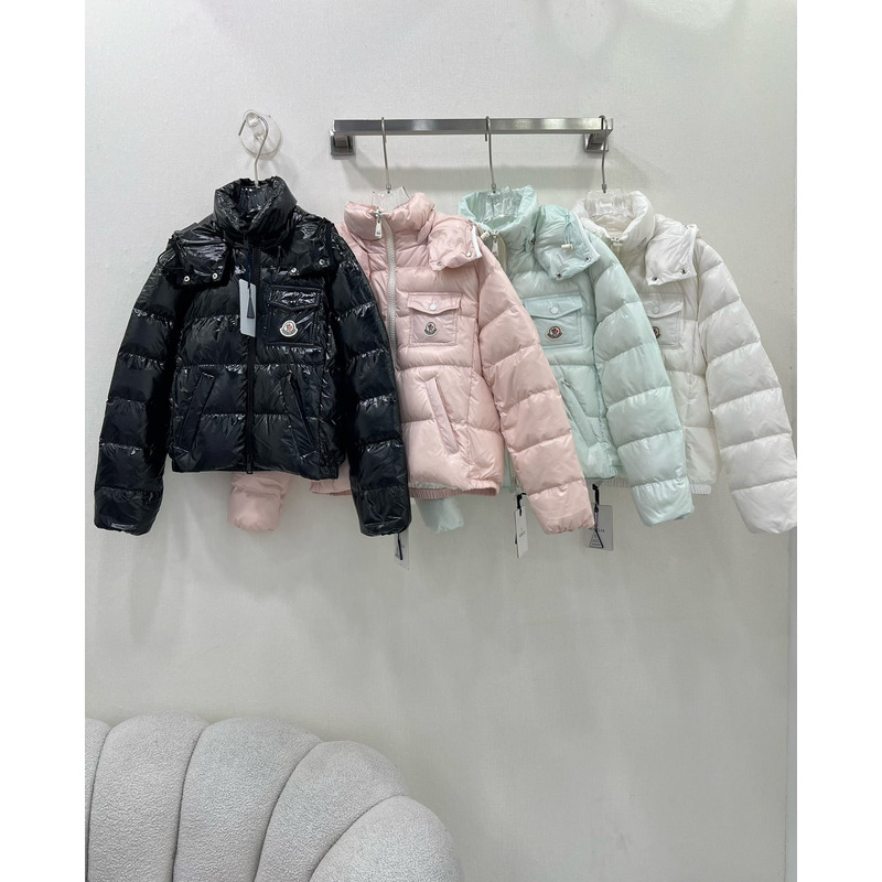 Moncler Andro Short Down Jacket Black