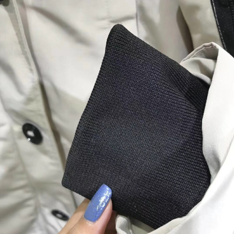 Can*a Go*e womens montebello parka classic fit fur coat jacket white