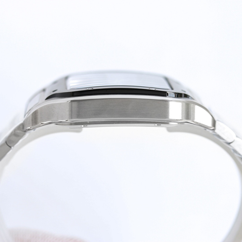 Cartier Sabtis De Steel Adlc Grey Dial Black