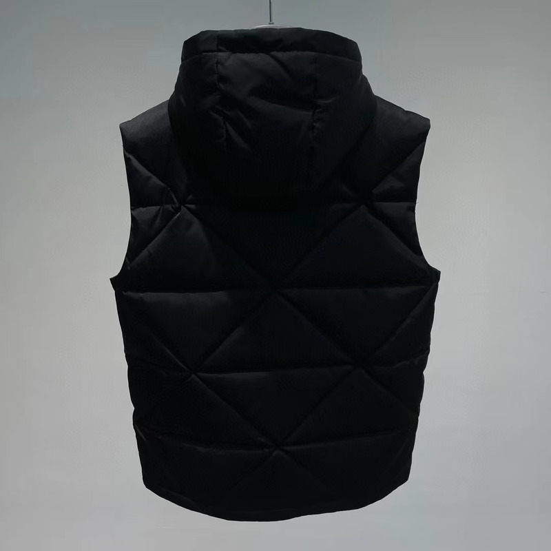 Pra*a re-nylon down vest black