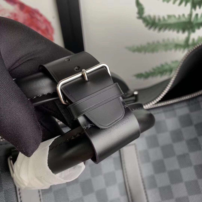 l**is V*t*n keepall bandouliere damier graphite 55