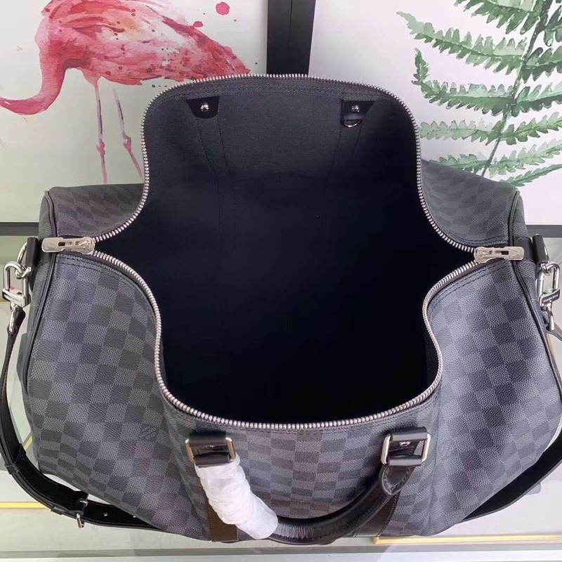 l**is V*t*n keepall bandouliere damier graphite 55