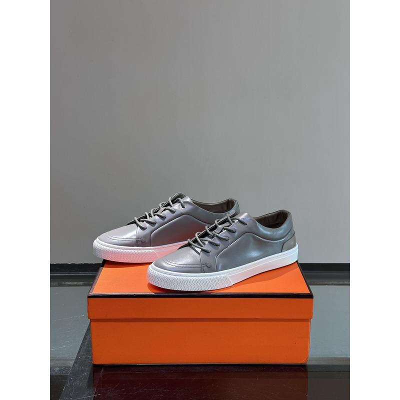 Hermès Irwin Sneaker In Gray