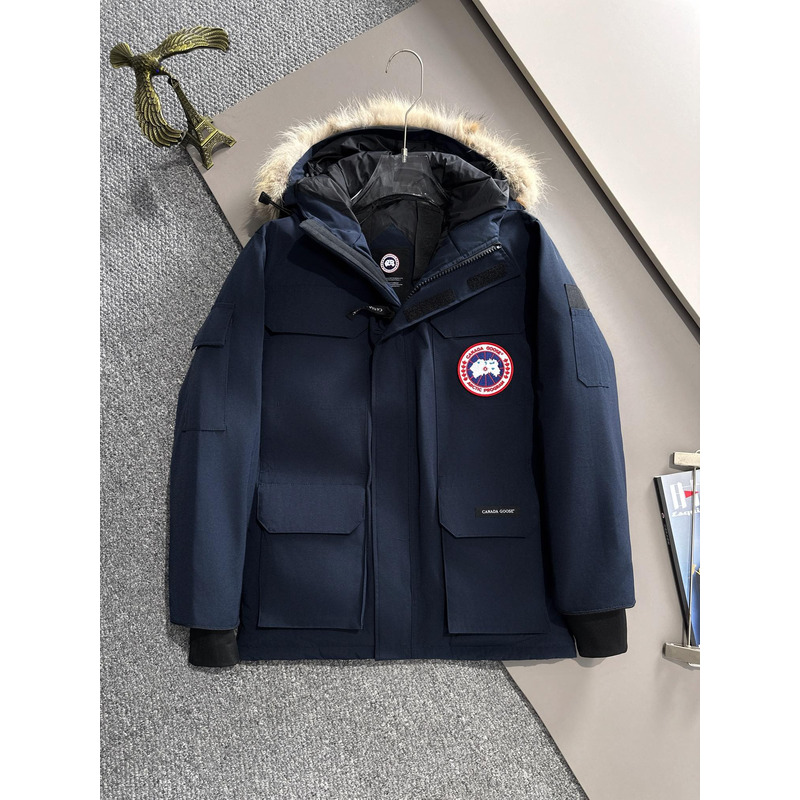 CanadaGoose Youth PBI Expedition Parka Dark Blue