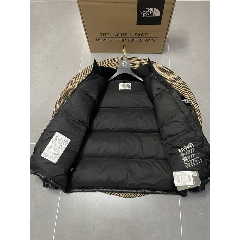 the n0*h F**e nuptse down jacket black