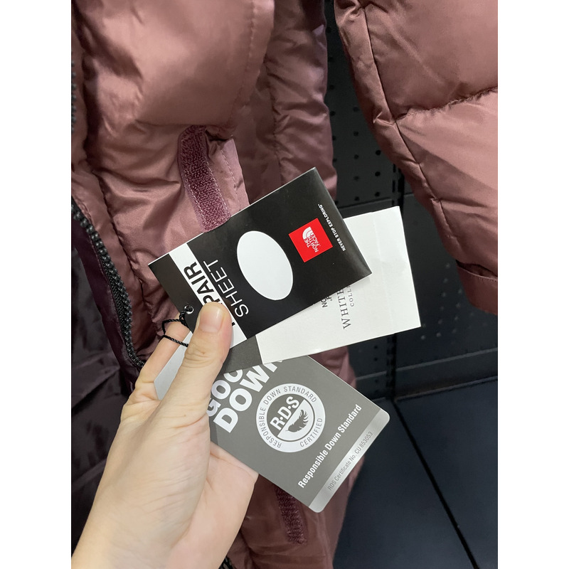 the n0*h F**e trench coat jacket dark red