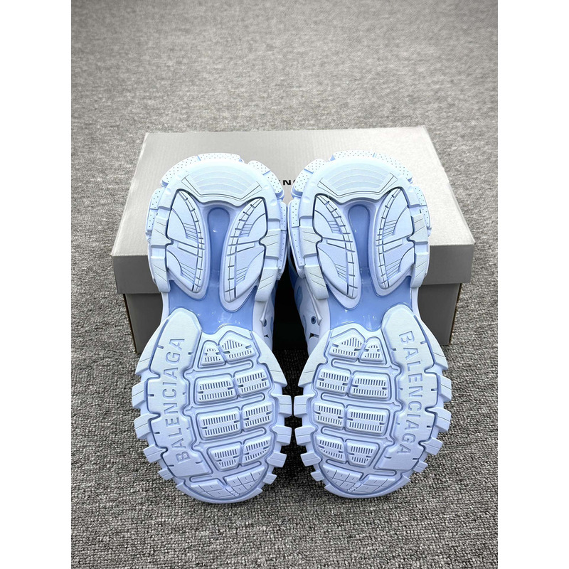 Ba*len*cia*ga track sneakers light blue