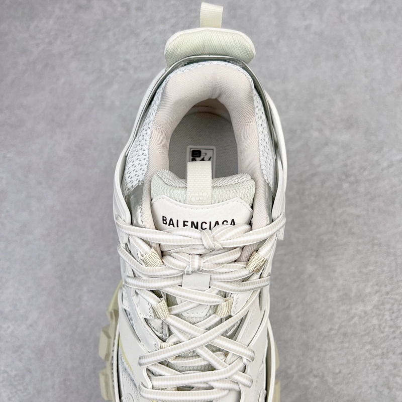 Ba*len*cia*ga led track sneakers in white