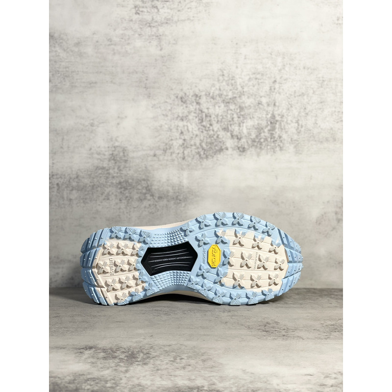 Moncler Trailgrip Lite2 Logo Print Ripstop And Rubber Sneakers Blue