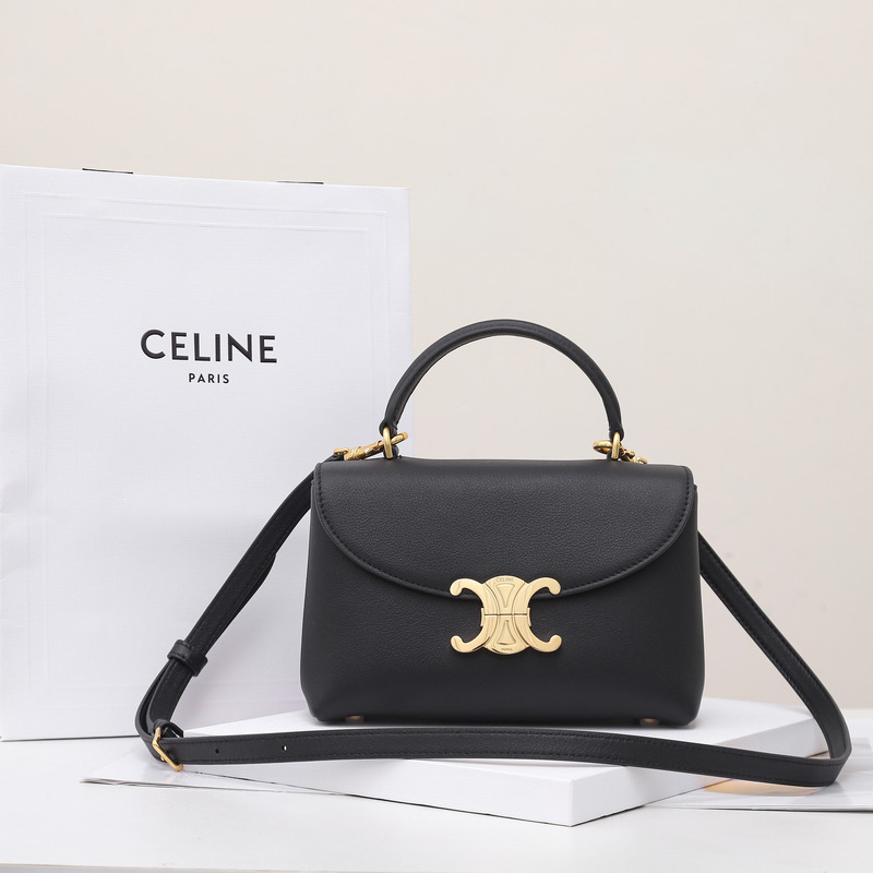 ce**e teen ning bag in S*pple calfskin black