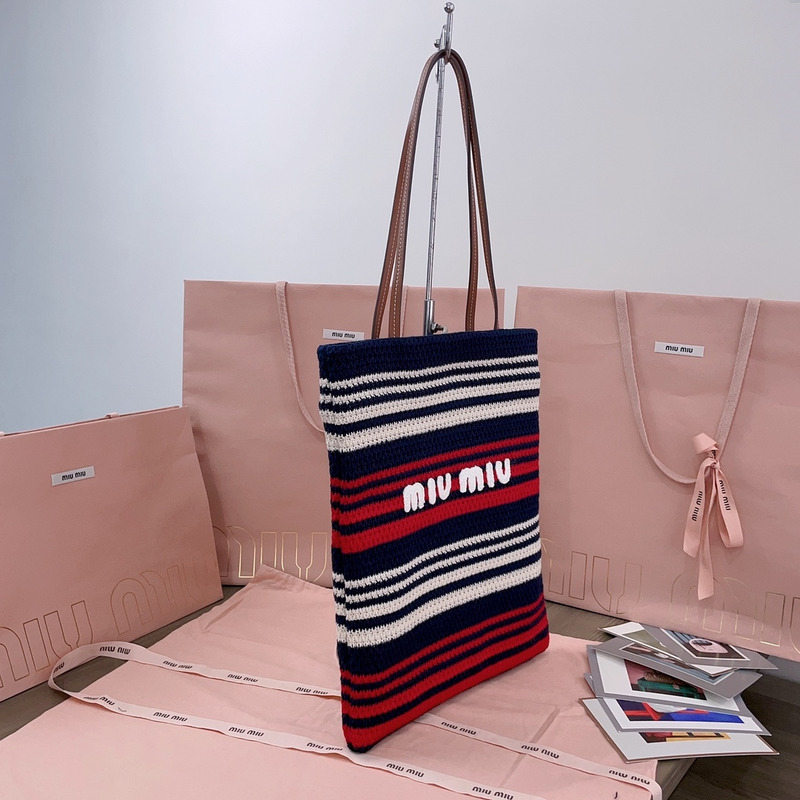 Miu Miu Crochet Tote Bag
