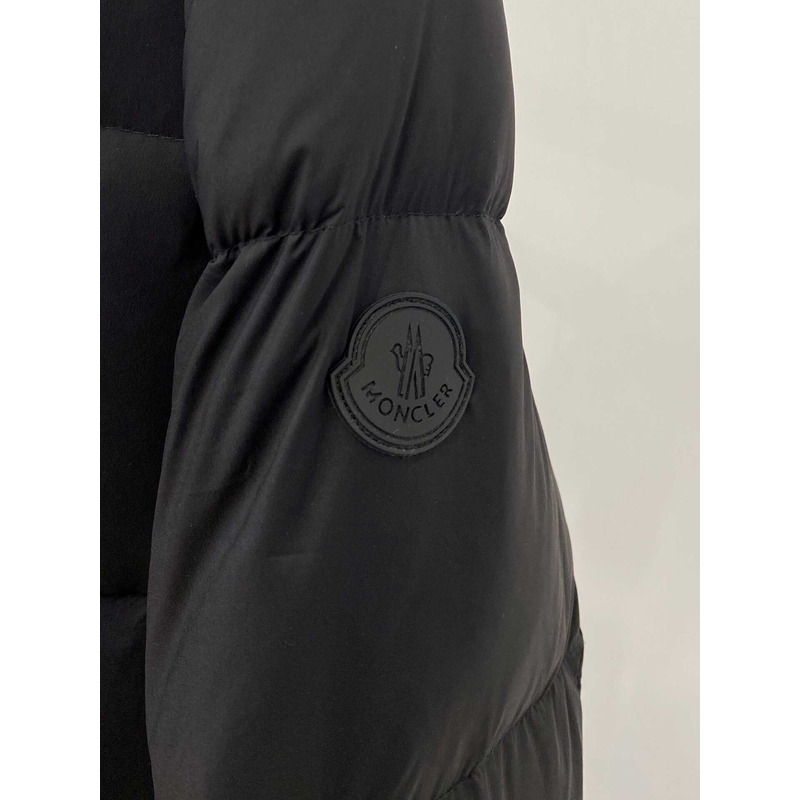 Moncler Feathered Madeira jacket in black