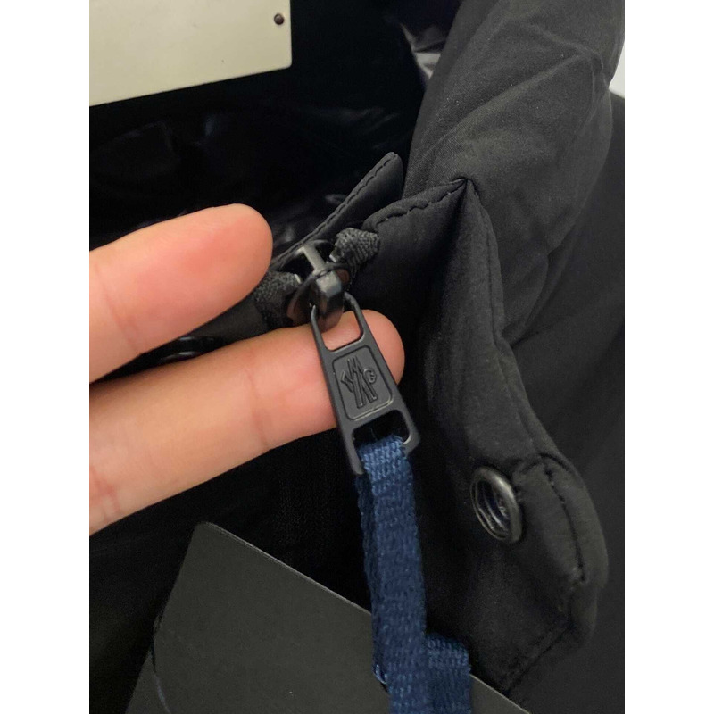 Moncler Feathered Madeira jacket in black