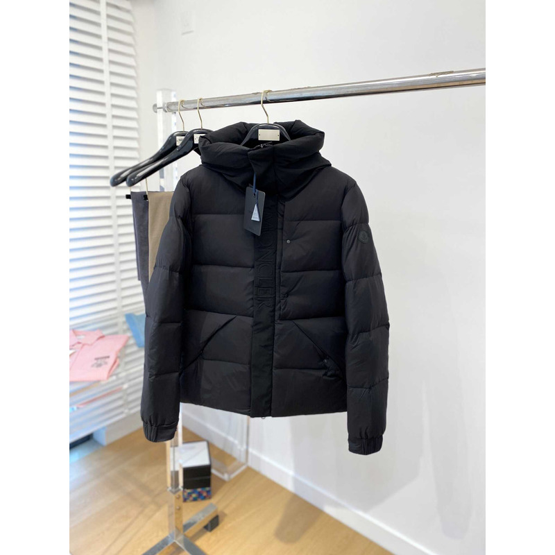 Moncler Feathered Madeira jacket in black