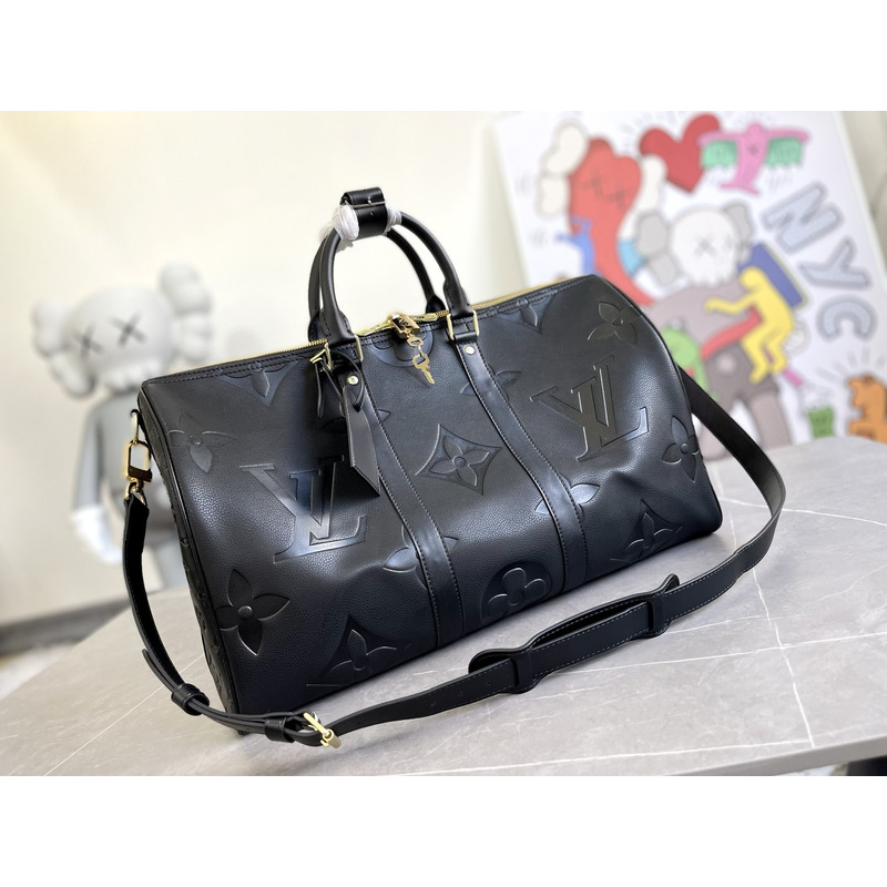 l**is V*t*n keepall 45 bandouliere empreinte giant black