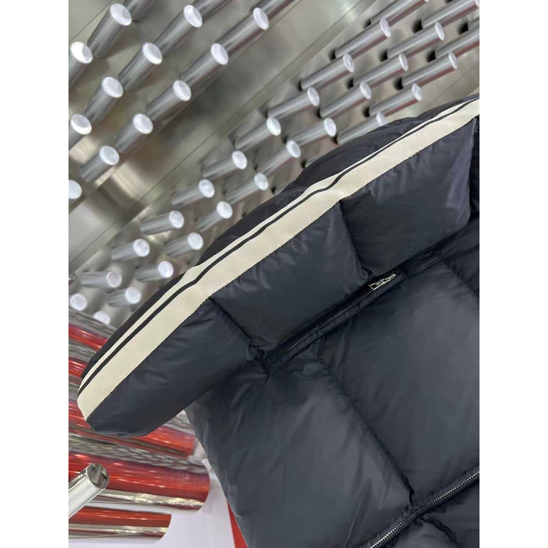 Moncler &  Palm Angels Rodman Quilted Tech-Jersey Down Jacket Black