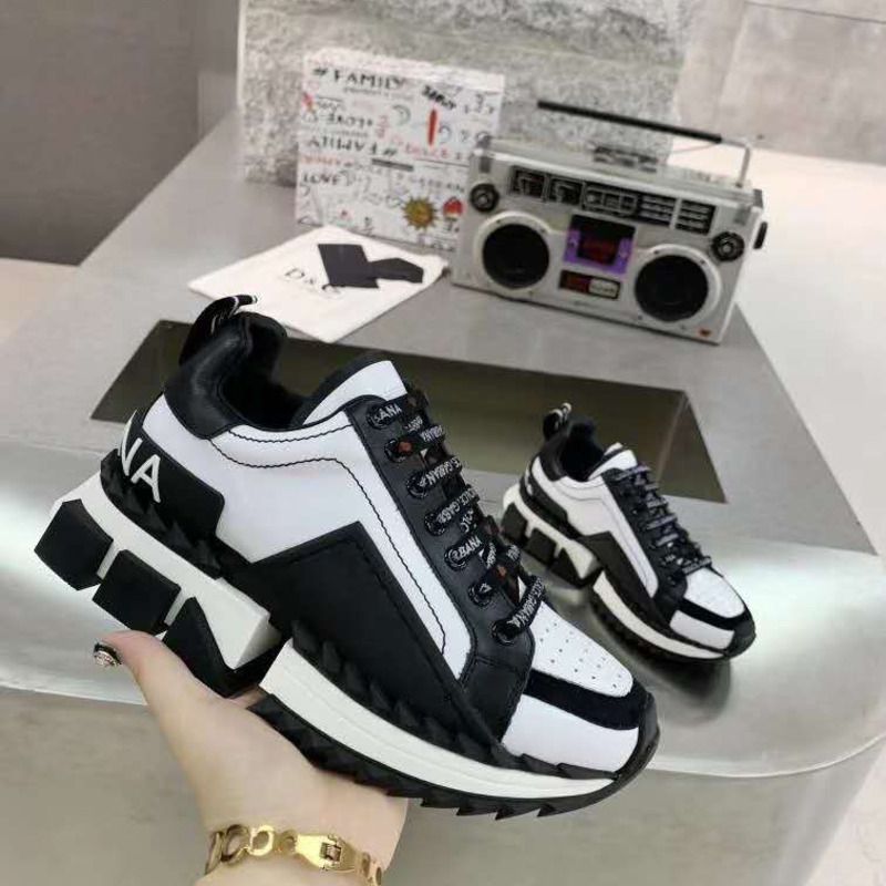 dolce & gabbana S*perqueen chunky low-top sneakers