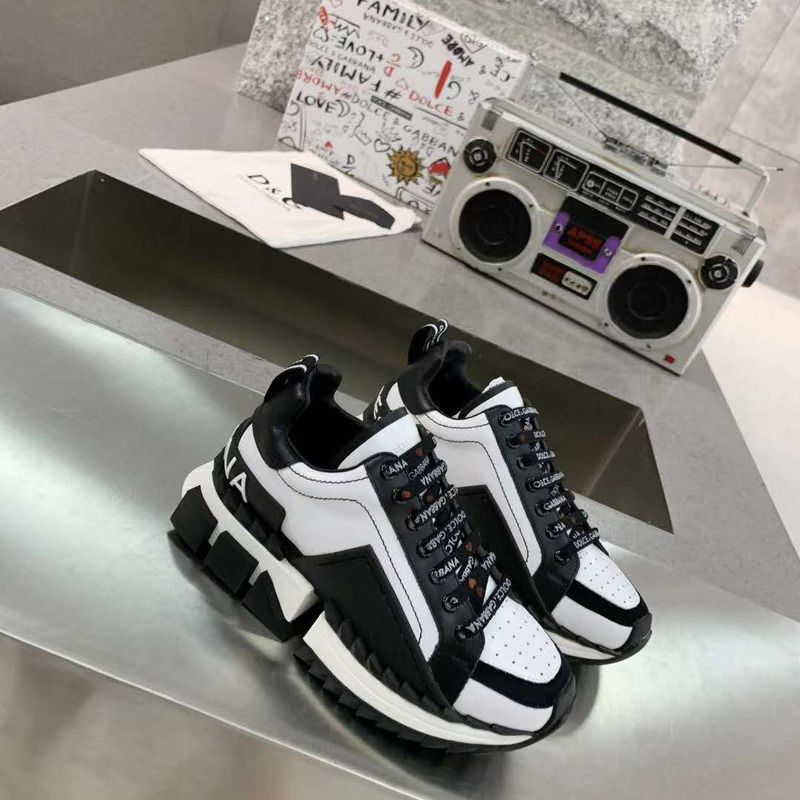 dolce & gabbana S*perqueen chunky low-top sneakers