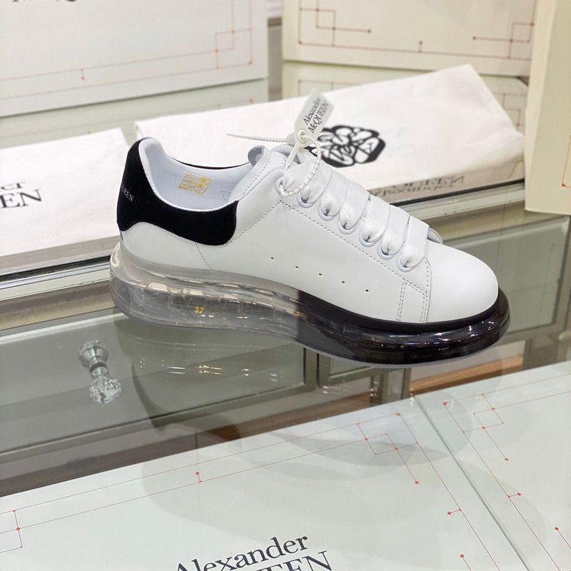 Alexander McQueen Air Platform Leather Sneakers