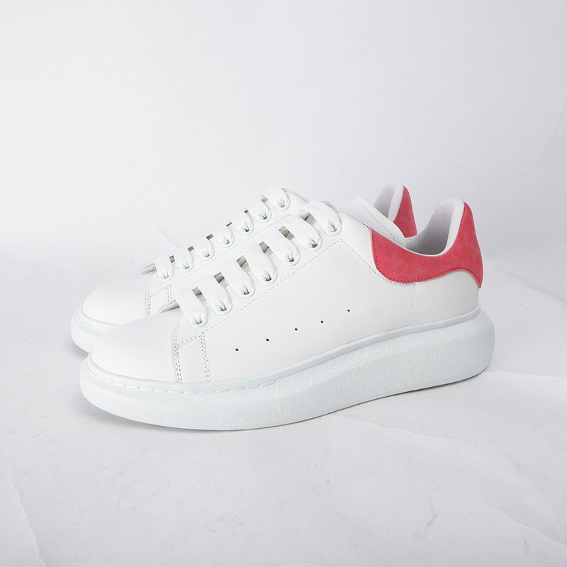 Alexander McQueen Sneaker(Suede Cerise Red Back)