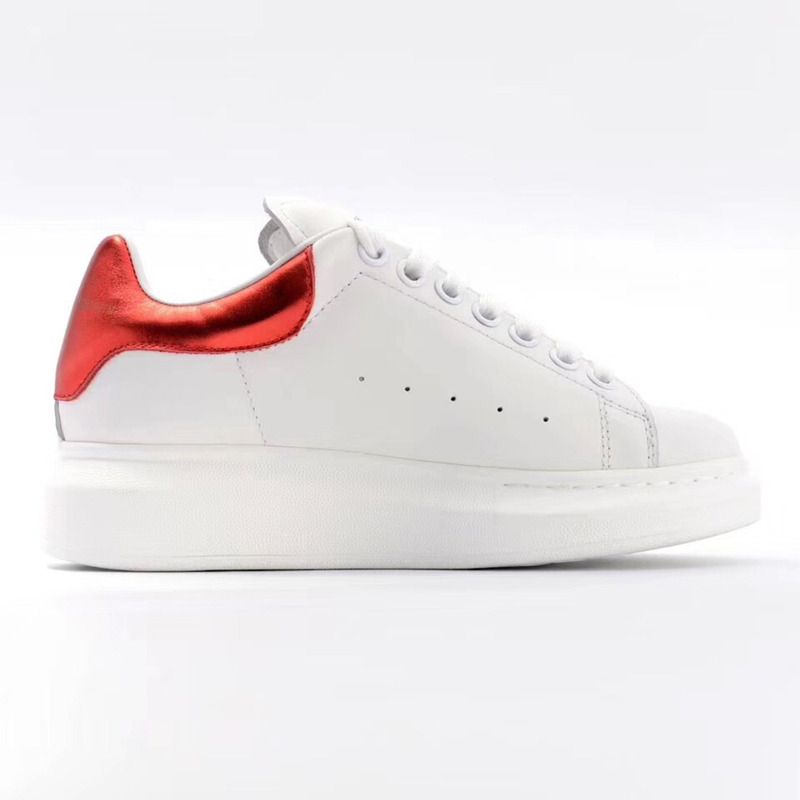 Alexander McQueen Sneaker in White&Red