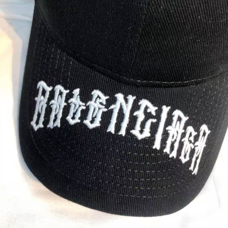 Ba*len*cia*ga black tattoo cap