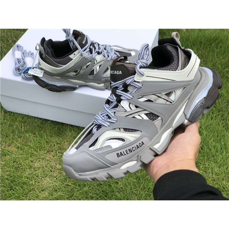 Ba*len*cia*ga 3.0 dark gray sneakers men women