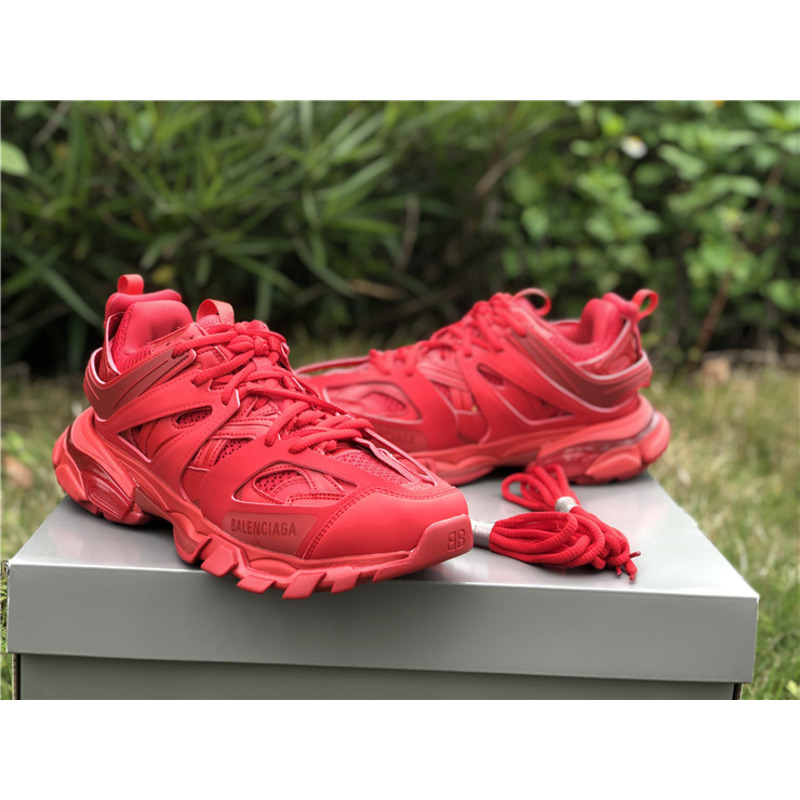 Ba*len*cia*ga 3.0 scarlet sneakers men women
