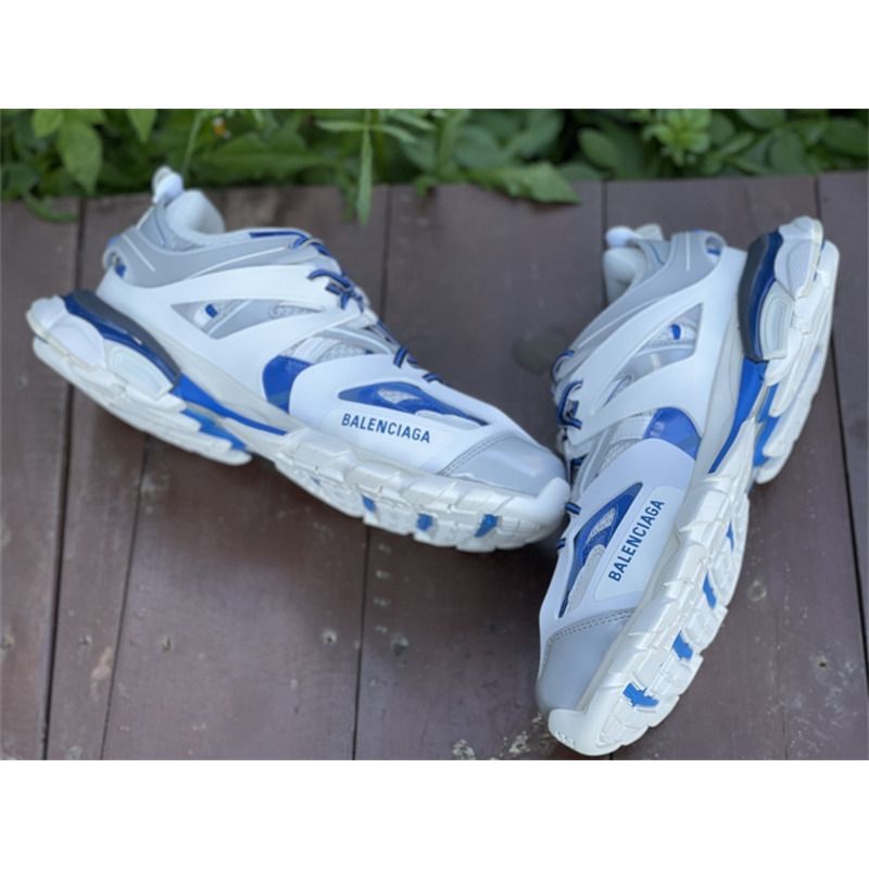 Ba*len*cia*ga 3.0 white grey magnolia sneakers men women