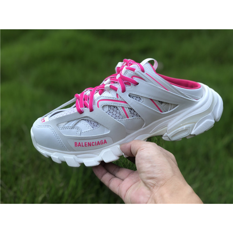 Ba*len*cia*ga 3.0 white powder slippers men women