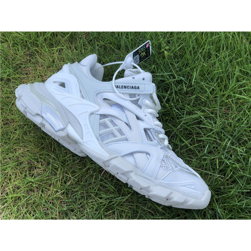 Ba*len*cia*ga 4.0 white gray sneakers men women