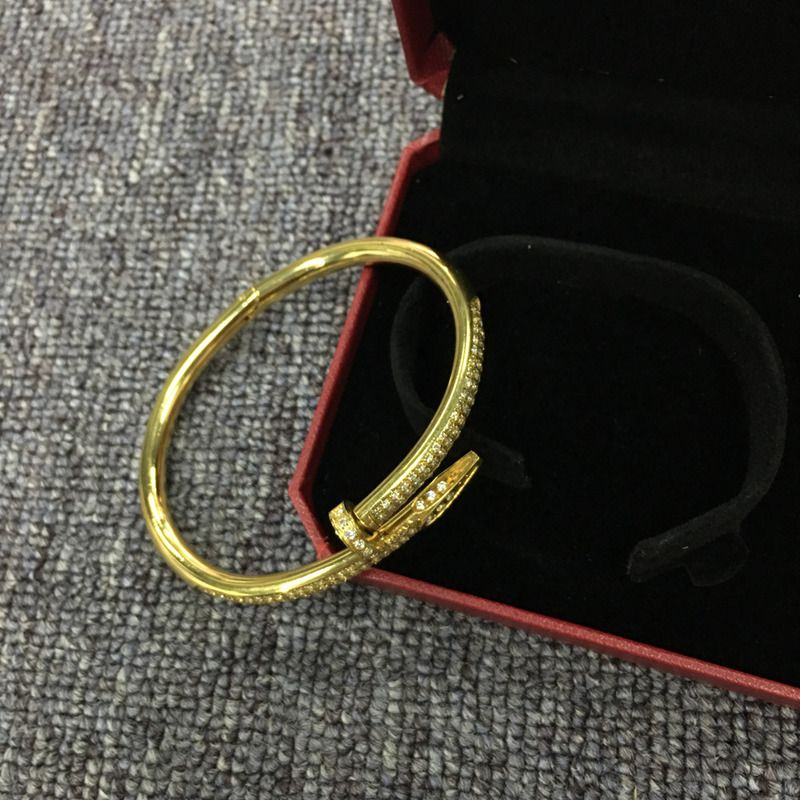 cartier juste un clou Di*m*nd bracelets rose gold