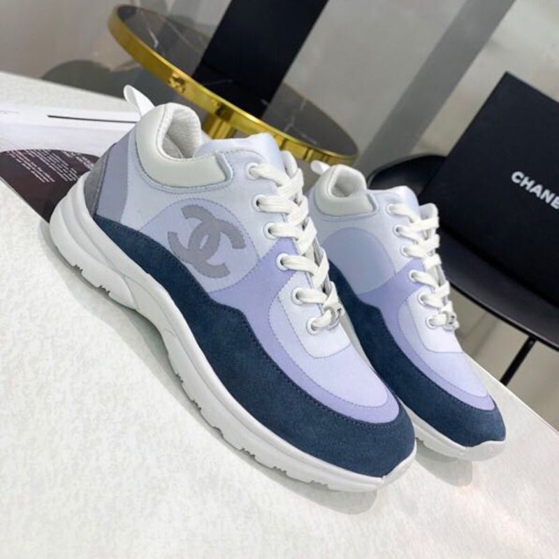 Ch*el low top trainer sneaker