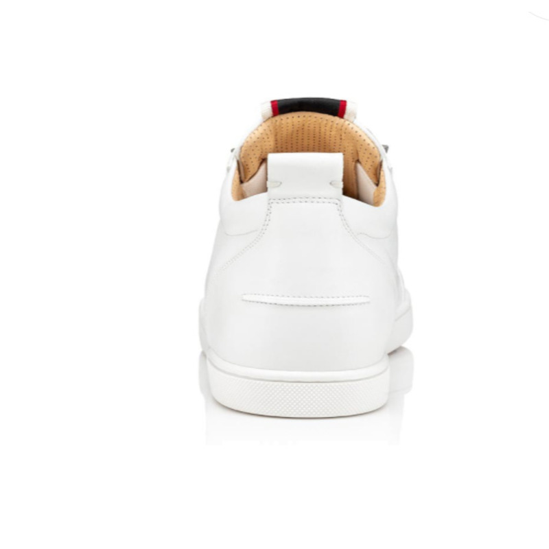 Ch**an louboutin f.a.v fique a vontade white calf