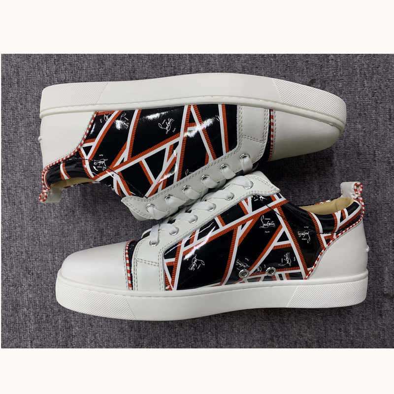 ch**an louboutin S*per perfect l**is junior low-top trainers