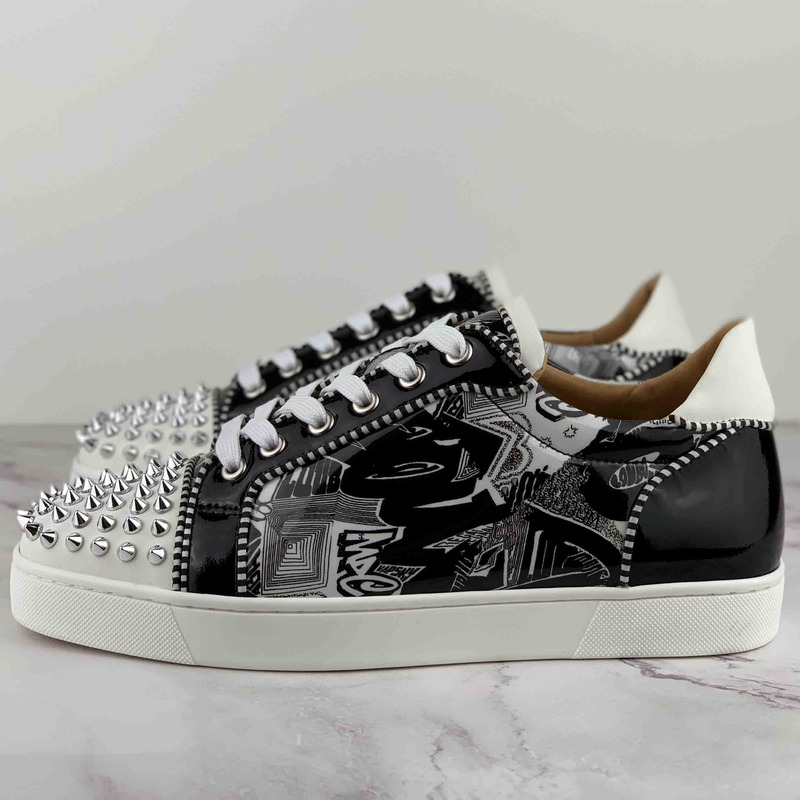 Ch**an louboutin l**is spikes orlato sneaker