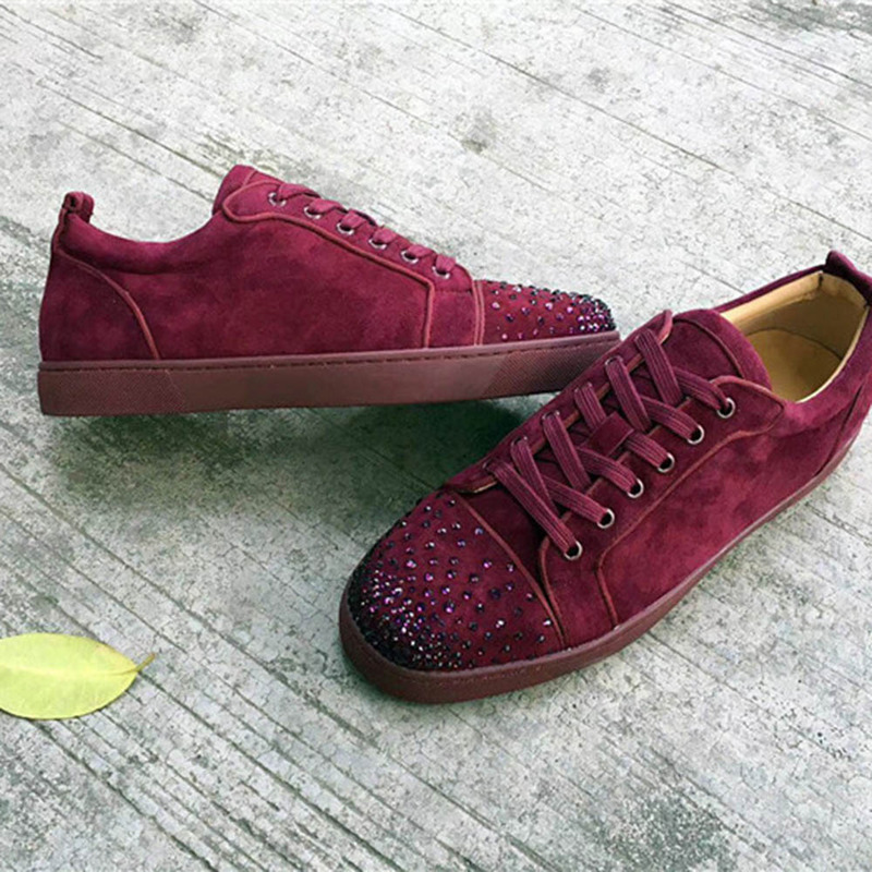 [made  to order] ch**an louboutin S*per perfect degra flat low top sneakers