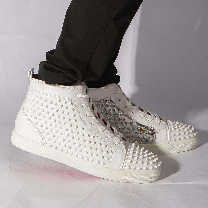 pre-sale!!! Ch**an louboutin limited version yang l**is flat sneakers