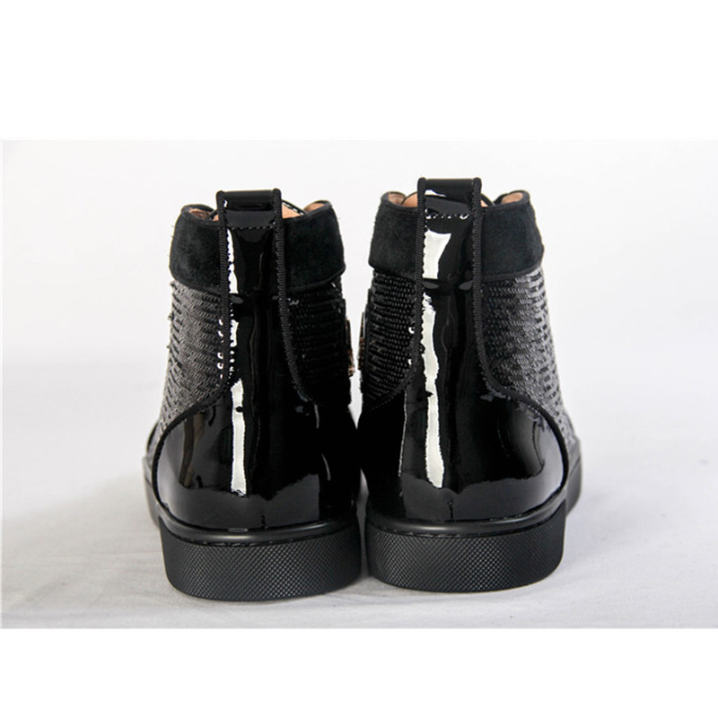 [made  to order] ch**an louboutin S*per perfect lou spikes men