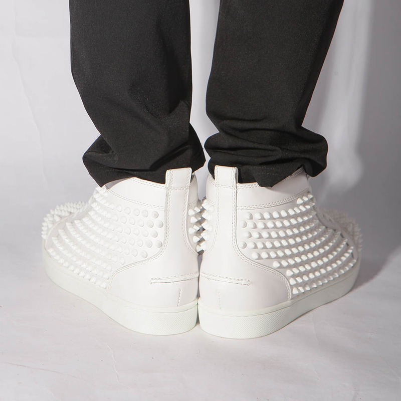 Ch**an louboutin limited version  christmas louboutin l**is spikes men