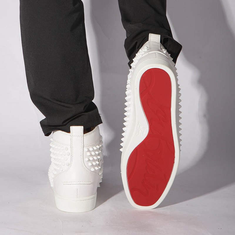 Ch**an louboutin limited version  christmas louboutin l**is spikes men