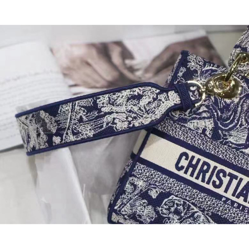 D*or medium lady d-lite handbag