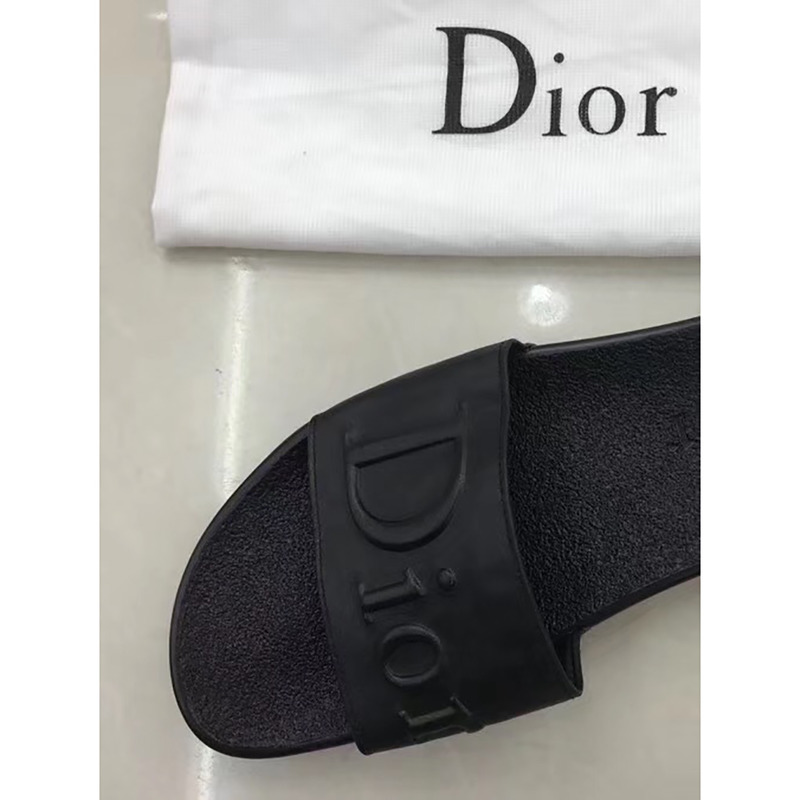 D*or oblique sandals black