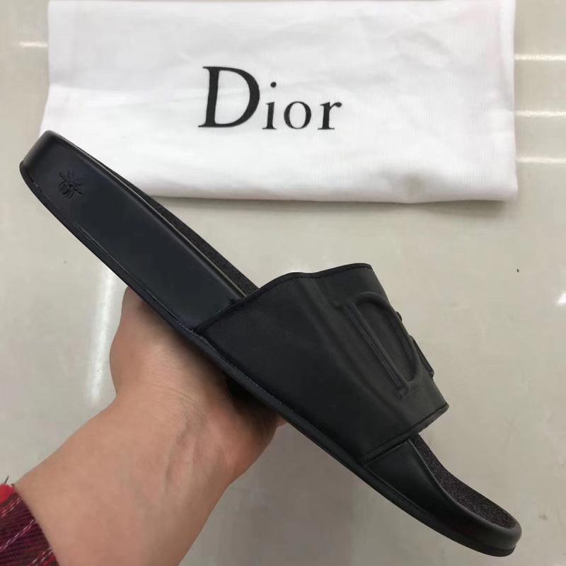 D*or oblique sandals black