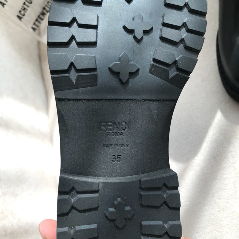 F**di rockoko ff combat boots