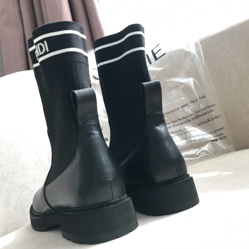 F**di rockoko ff combat boots