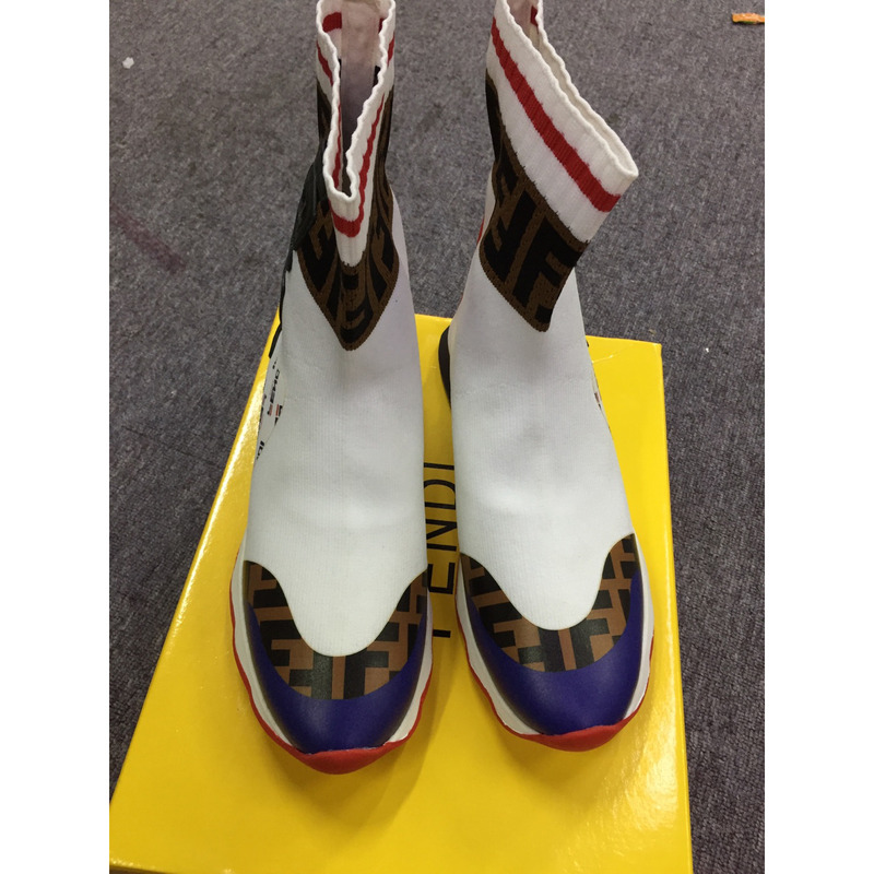 F**di mania knit sock sneakers